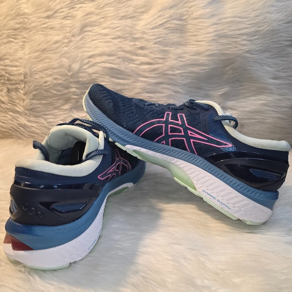 Women's Running Shoes ASICS Gel-Kayano 31 Navy Pink Size 10.5 1012A649